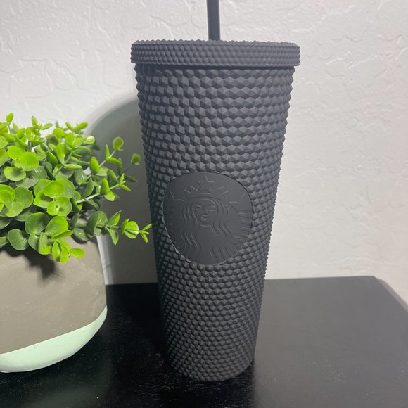 Starbucks 2021 Limited Edition Black Matte Studded Tumbler - Picture 2 of 5